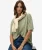 Studios T-shirt met Oversized Pasvorm Green