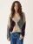Noella Gebreid vest ‘ N-Laiana Knit Cardigan ‘  sand