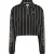 Tommy Hilfiger Dames/Dames Gestreept Gestreept Sweatshirt (Zwart)