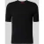 HUGO slim fit T-shirt van knitwear