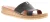 Hush Puppies Dames Sandalen Lage Hakken Eloise Leer Slip On zwart