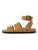 Bayton Sandalen met riem ‘Soria’  mosterd