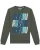 Watapparel Sweatshirt ‘ Run, Run, Run blue ‘  lichtblauw / donkerblauw / kaki