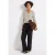 Street One Dames Basis trui met V-hals in Beige