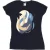 Li-cense Disney dames de kleine zeemeermin kleurensilhouetten katoenen t-shirt