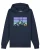 Watapparel Sweatshirt ‘Retro Landscape’  navy / gemengde kleuren