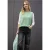 Street One Dames Mouwloze trui in Groen