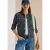 Denim overshirt met luipaardprint