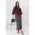 Trendyol Modest Dames Grijs Geruit Maxi Zeemeermin Modest Rokken