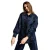 Damesjas van oversized denim It’s Basic Rhinestone