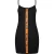 Heron Preston Dames Scoop Neck Spaghetti Strap Slip Dress (Zwart)