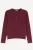 Geknoopte Slim Fit Ribbelgebreide Cardigan