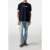 GUESS Ss Bsc  Embroid Smart Blue Multi
