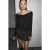 Blouse van geweven stof met regular fit