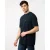 Lyle & Scott geborduurd Fletcher bordeaux T-shirt met logo
