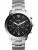 FOSSIL Analoog horloge  zwart / zilver / wit
