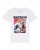 watabout.kids Shirt ‘Dogzilla’  gemengde kleuren / wit