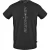 Aquascutum Heren Verticaal Logo Jersey T-shirt (Zwart)