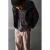 Mango Kids wide leg jeans met plooien – pastelroze