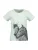 BLUE SEVEN Shirt  pastelgroen / donkerrood / zwart / zilver