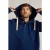 White Stuff Brampton Overhead Hoodie Mid Blue