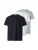 HOLLISTER Shirt  lichtgrijs / zwart / wit