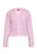 swirly Gebreid vest  rosa