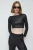 TopShiny Achterloze Basis Crop Top
