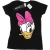 Li-cense Disney dames daisy eend hoofd beschilderd katoenen t-shirt
