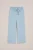 WE Fashion – Meisjes straight fit broek – High waist – Lichtblauw –