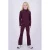 Vingino longsleeve met panterprint – donkerrood