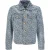 Casablanca Classic Monogram Gebleekte Blauwe Denimjas