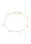 faina Armband  goud / transparant