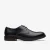 Paulson Effen Zwarte Leren Schoenen