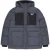 Reebok Heren RB1577 Donzen Jas (Houtskool)