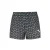 Puma Heren Zwemshort met Herhaalde Print (Zwart)