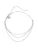 Hey Happiness Voetsieraden ‘Rolo Trio’  zilver