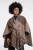 Rino & Pelle Cape Levi Taupe dames