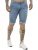 Kruze By Enzo | Heren Skinny Fit Denim Shorts