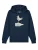 Watapparel Sweatshirt ‘ Möwe mit Hut ‘  navy / geel / wit