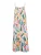 VERO MODA Zomerjurk ‘Kleo’  groen / oranje / framboos / wit