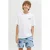 JACK & JONES JUNIOR T-shirt met backprint wit