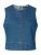 PIECES Blouse ‘PCSILKE’  blauw denim