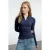 TRENDYOLMİLLA Dames Donkerblauw Effen Lang Getailleerd Blouses