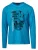 KOROSHI Shirt  blauw / blauw gemêleerd / zwart / wit