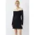 Kant Off-Shoulder Mini-jurk
