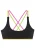 BUFFALO Bikinitop  limoen / rosa / zwart