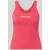 REVIEW Tanktop met ronde hals en borduursel