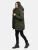 Navahoo dames winterparka WINTERPRINZESSIN met capuchon & vrouwelijke pasvorm