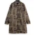 Scotch & Soda Collage Car Coat Art Dept Collage Houndstooth